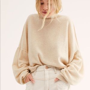 “Free People” Cowl neck pull over